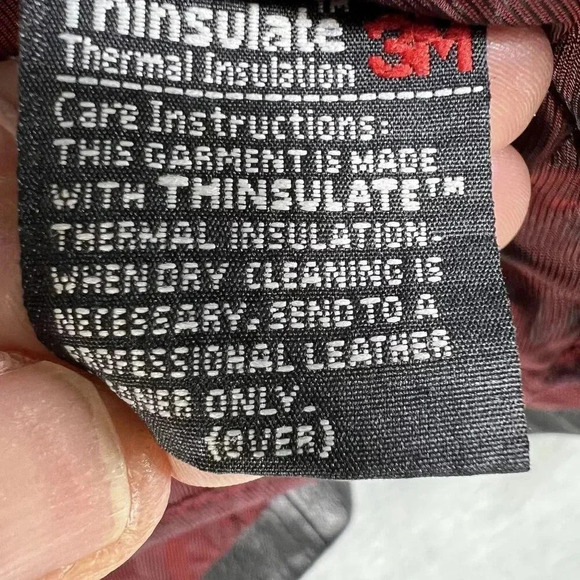 FIRST Genuine Leather VTG Women S Black Moto Biker Jacket Removable Liner Grunge - Picture 14 of 16